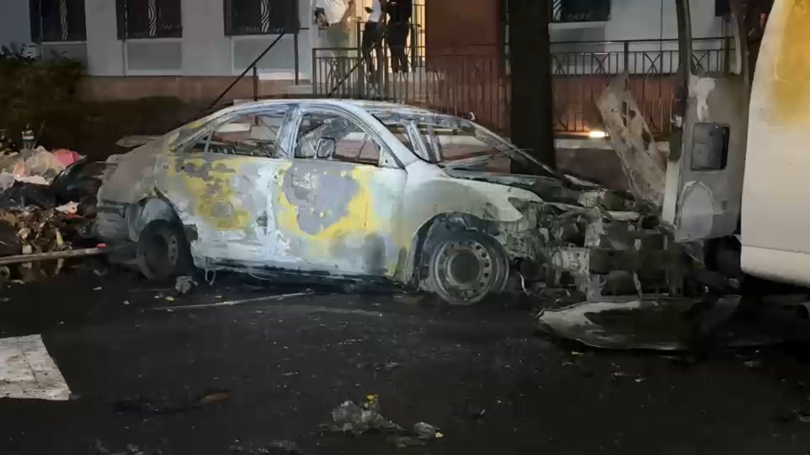 A car explosion in The Bronx resulted in injuries to several firefighters