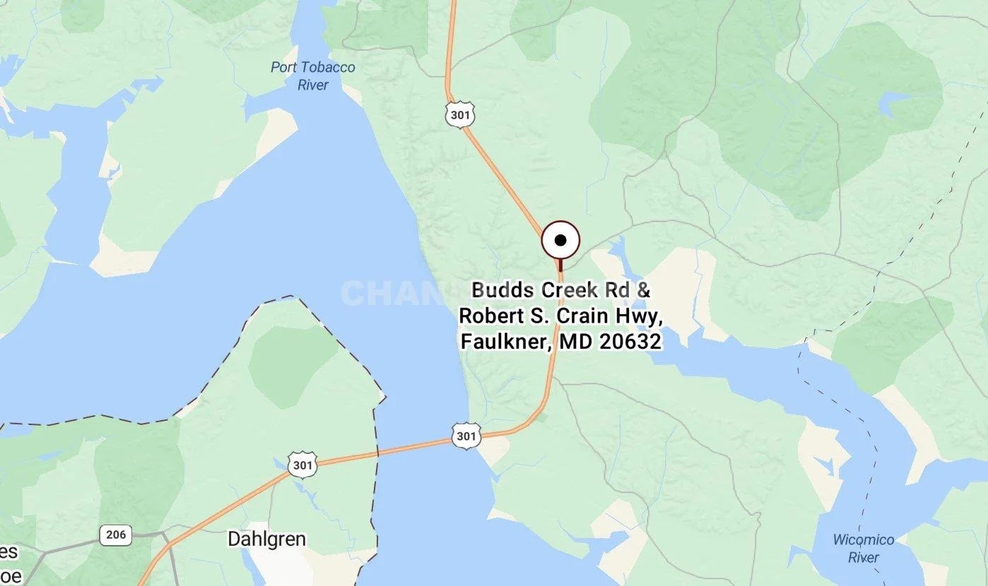 Faulkner Crash: Emergency Crews Respond to Major Multi-Vehicle Collision at Budds Creek Rd & Crain Hwy