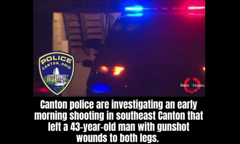 Canton Police Investigate Early-Morning Shooting That Injured Man in Southeast Canton