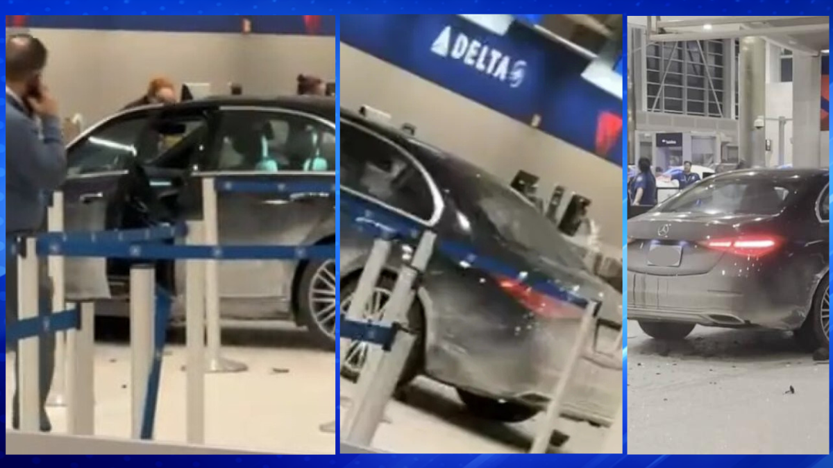 Car Crashes Through McNamara Terminal at Detroit Metro Airport, Driver in Custody