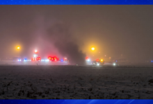 Bombardier Challenger 650 Private Jet Crashes During Takeoff at Bangor Airport