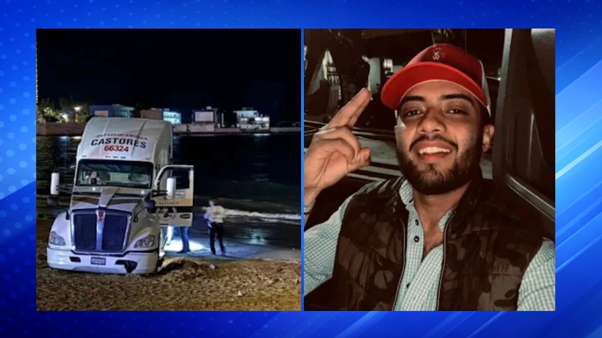 Mbo Edwin Arrested After Truck Becomes Stuck on Mazatlán Beach