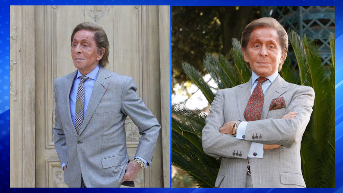 Italian Fashion Designer Valentino Garavani Dead at 93