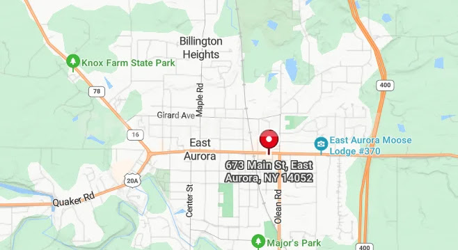 Emergency Response After Ceiling Collapse Inside Aurora Theatre in East Aurora