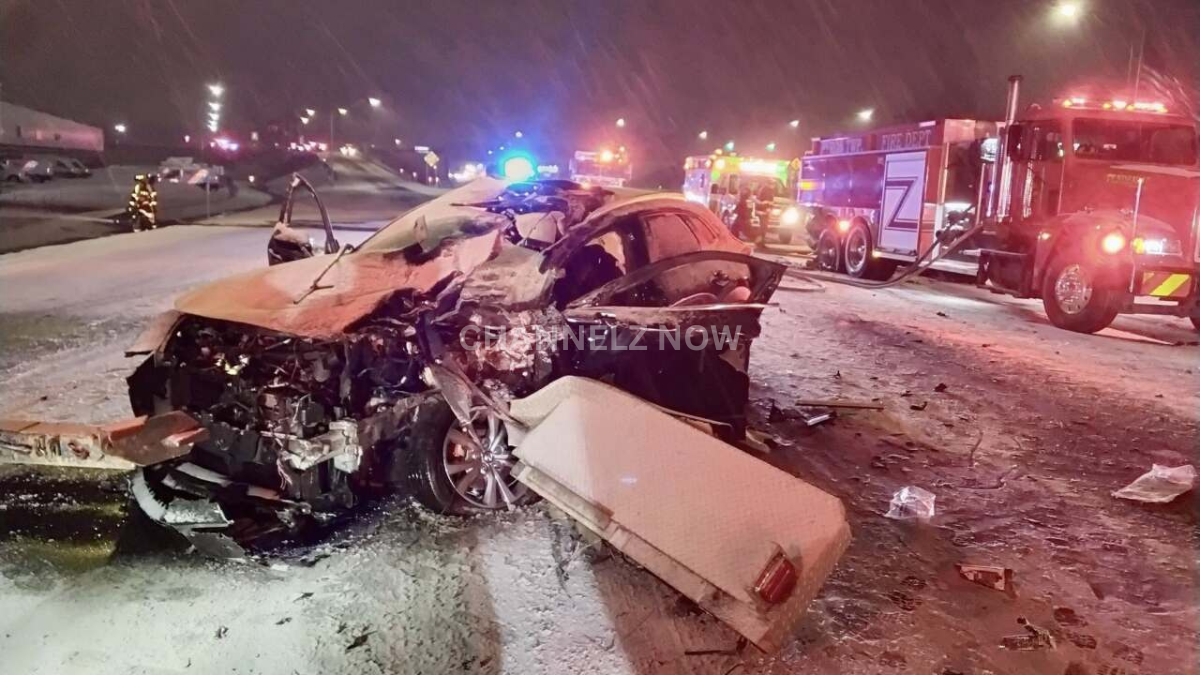 Fire Department Vehicle Hit on US-131; Driver Arrested on Suspicion of Impairment