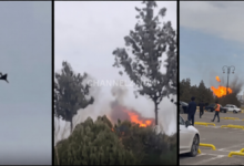 Video Shows Iranian Drone Striking Nakhchivan Region of Azerbaijan