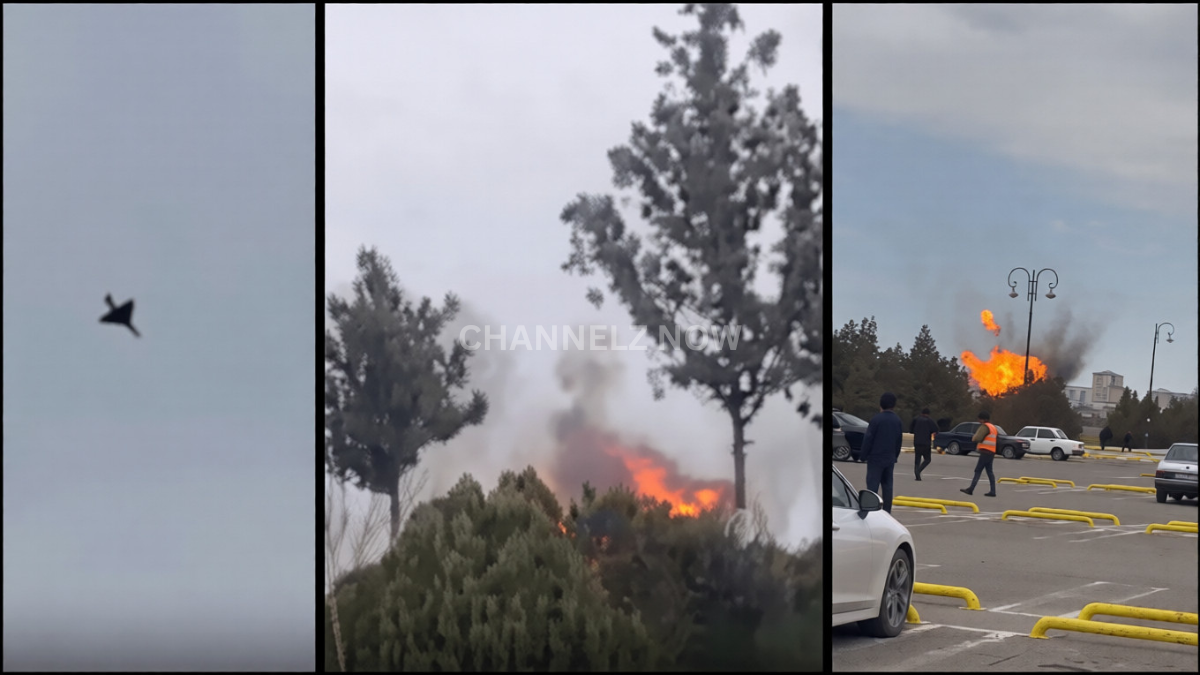 Video Shows Iranian Drone Striking Nakhchivan Region of Azerbaijan