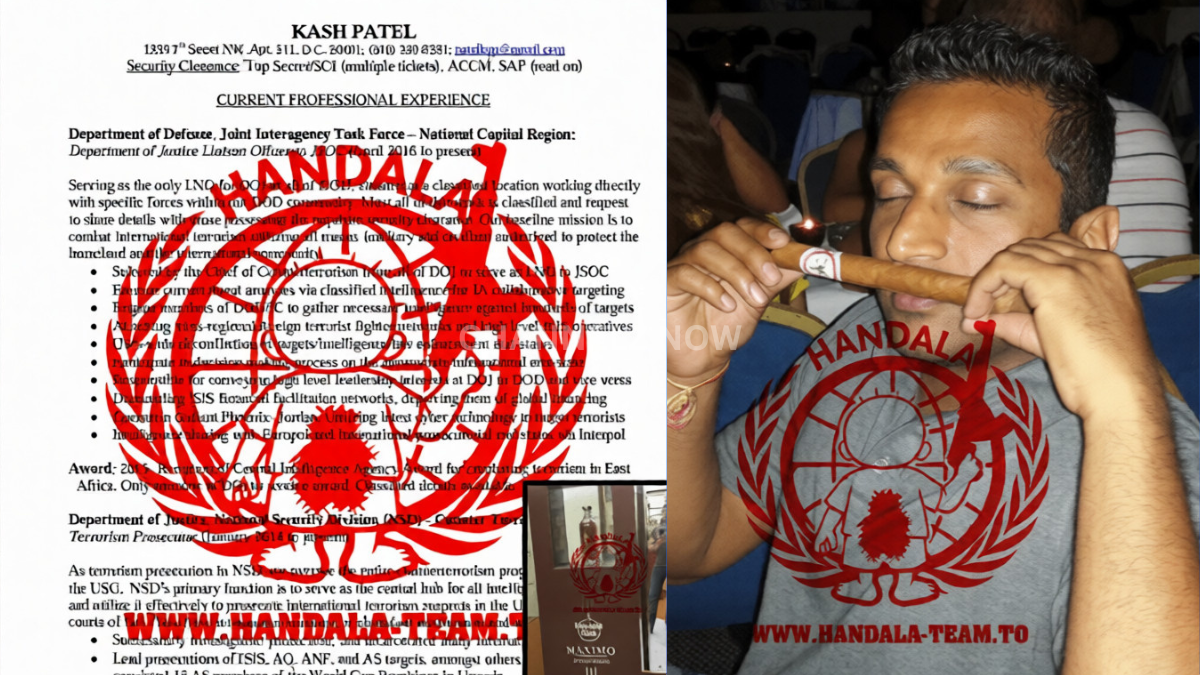Handala Hacker Group Claims FBI Chief Kash Patel Was Hacked, No Official Confirmation Yet