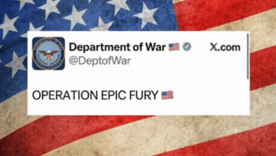 3 U.S. Service Members Killed, 5 Seriously Injured During Operation Epic Fury Against Iran